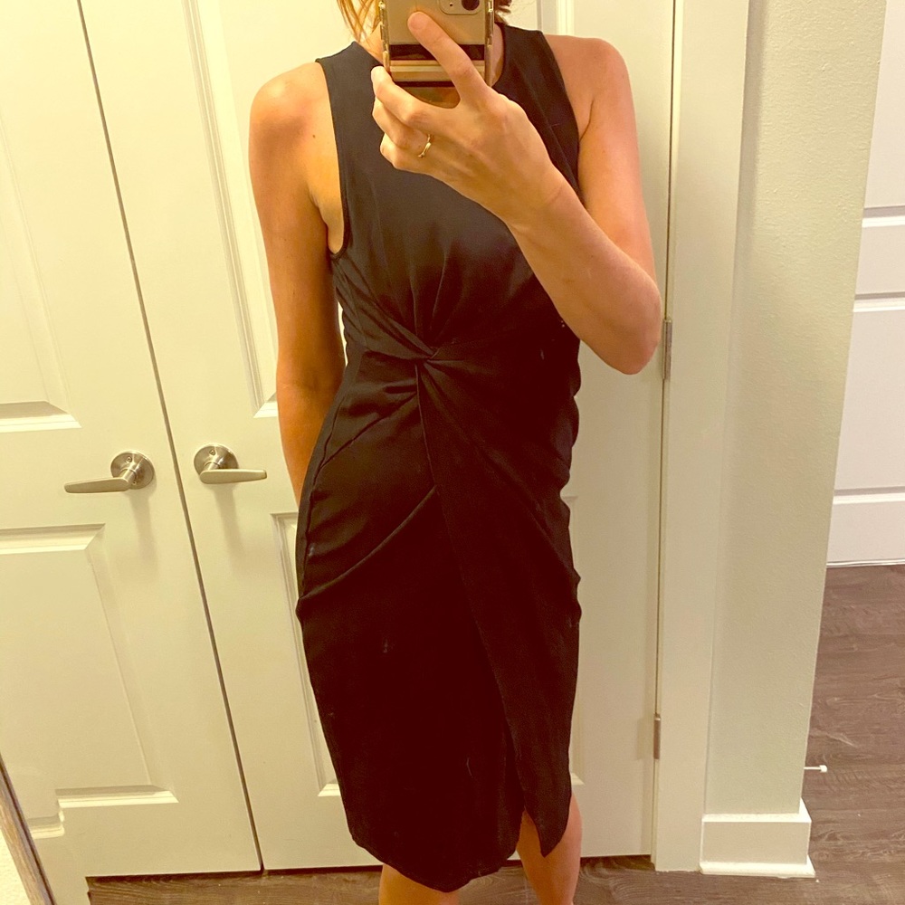 Leith Faux Wrap Dress